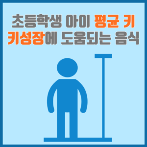 초등학생 아이 평균키